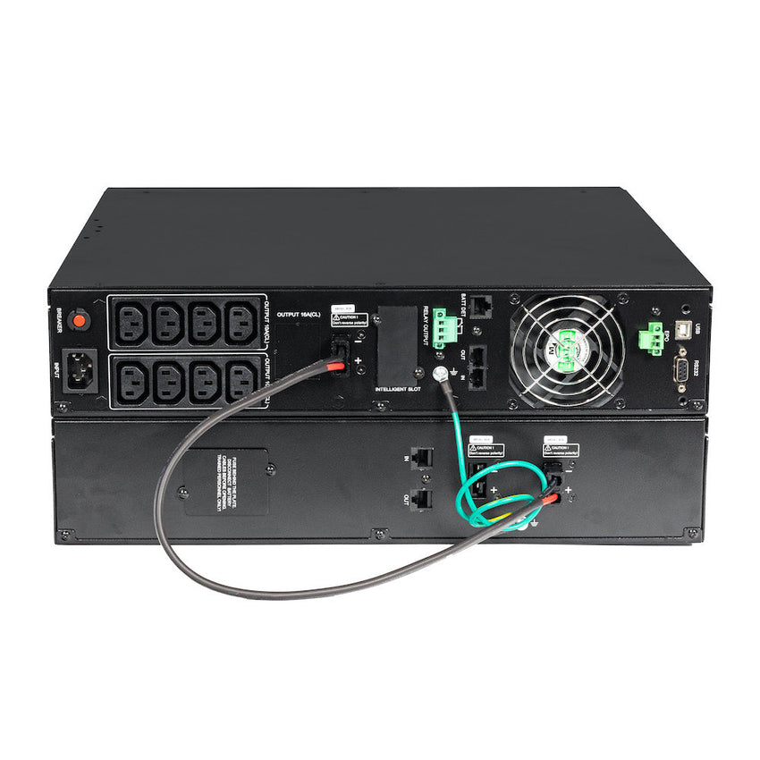 Tech Trade Group XRT6 Online UPS 3KVA with 10 Year Design Life Batteries as Standard - 230V Rack/Tower 6U w/ Long Life Battery - XRT6-3000L