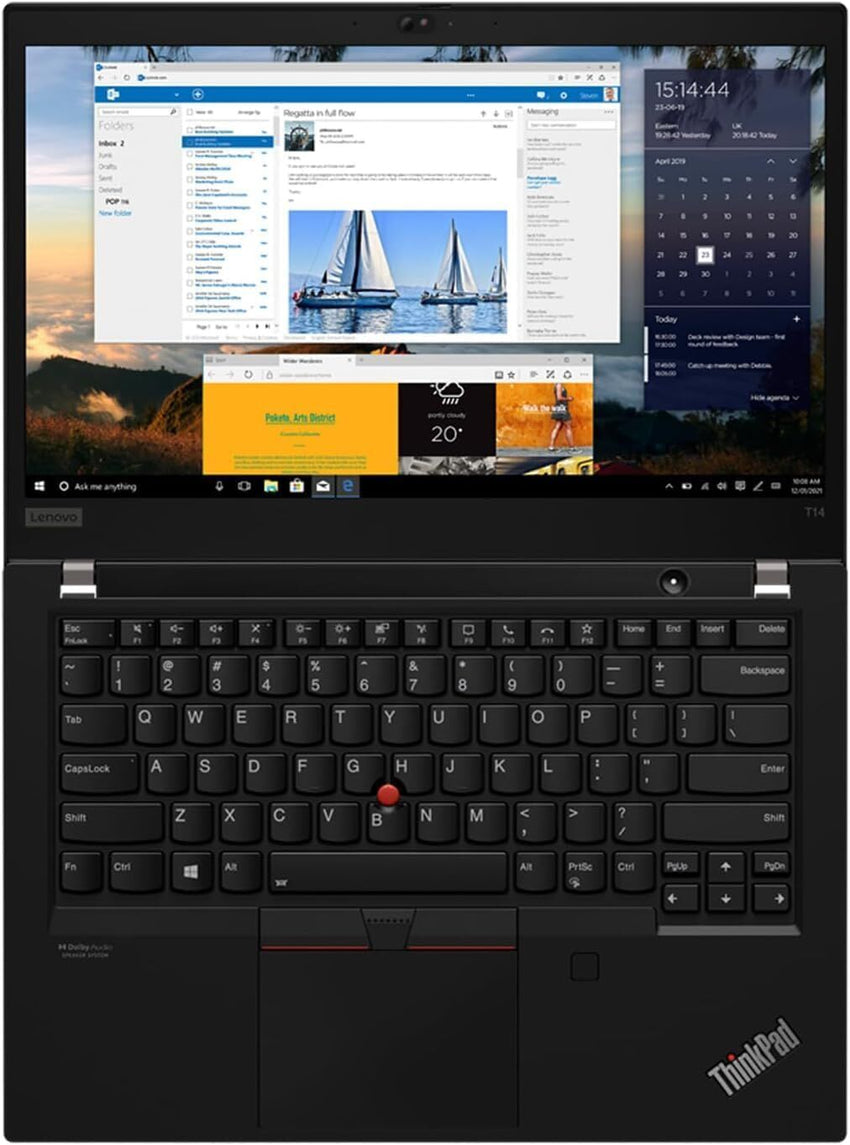 Lenovo ThinkPad T14 Gen 2i Laptop | Intel i7-1165G7 2.8GHz | 16GB RAM | 512GB SSD | Win 11