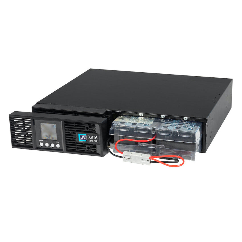 Tech Trade Group XRT6 Online UPS 3KVA with 10 Year Design Life Batteries as Standard - 230V Rack/Tower 6U w/ Long Life Battery - XRT6-3000L