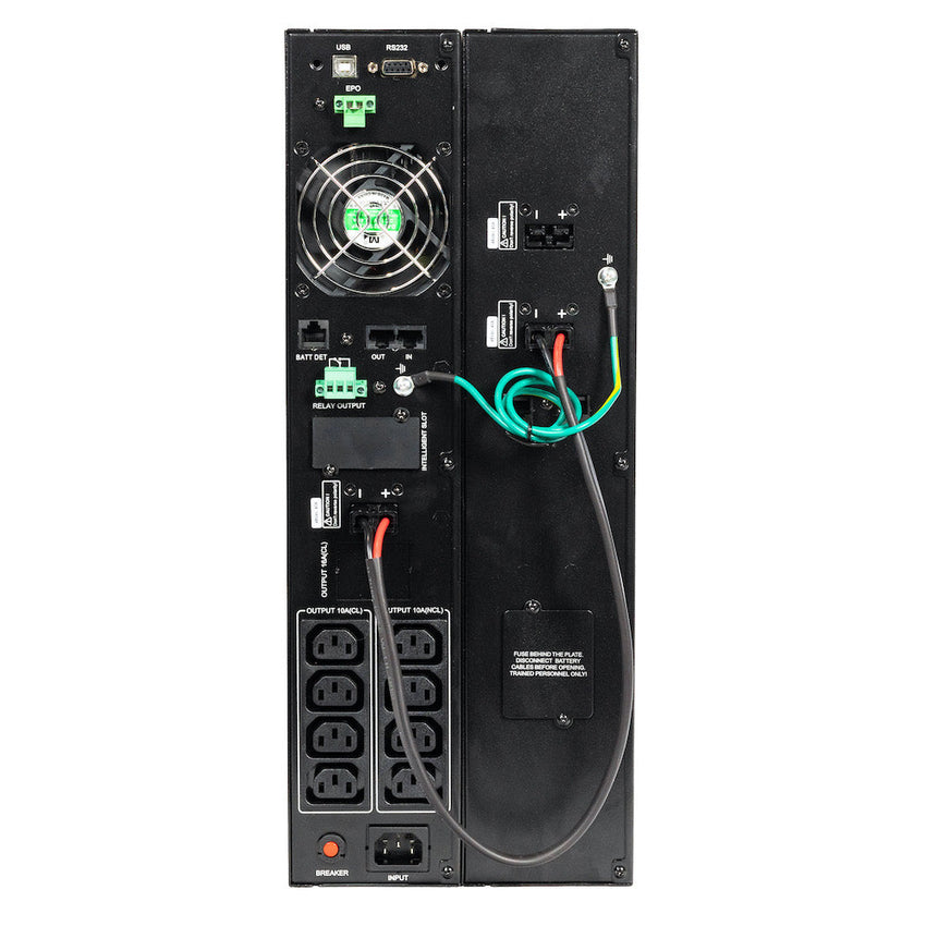 Tech Trade Group XRT6 Online UPS 3KVA with 10 Year Design Life Batteries as Standard - 230V Rack/Tower 6U w/ Long Life Battery - XRT6-3000L