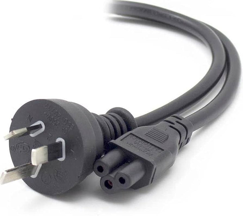 IEC C5 ("Clover or Three Pin") Power Cable