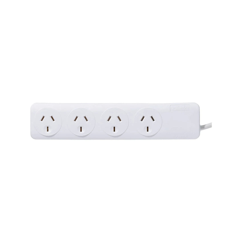 4-Port Power Board – 240V Surge Protected Power Strip with Safety Switch (Brand New)