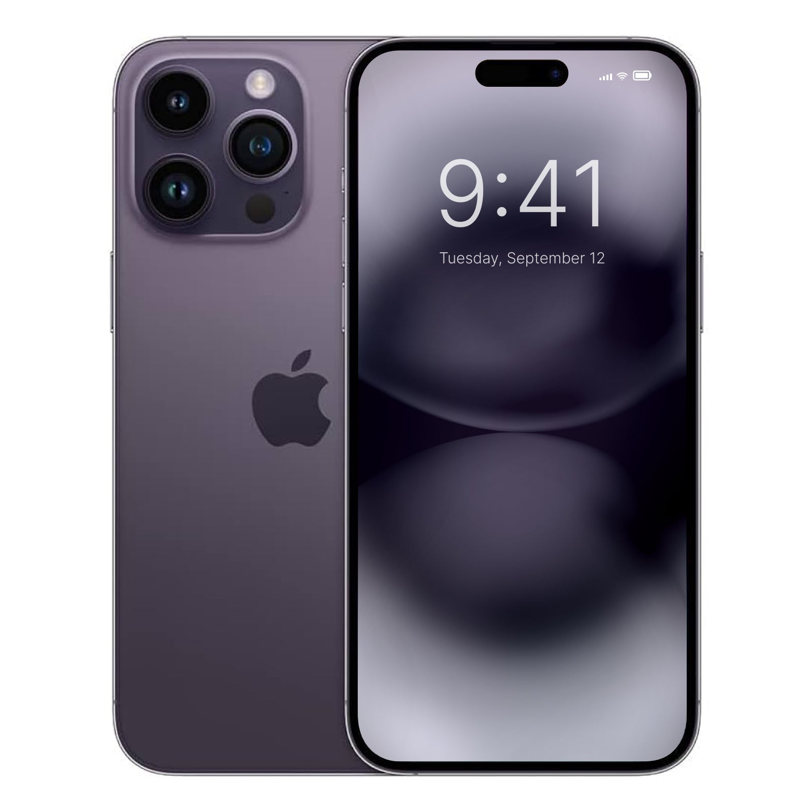 Apple iPhone 14 Pro Max 256GB Deep Purple Unlocked Smartphone
