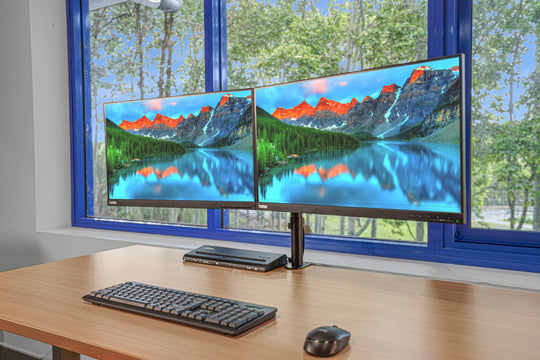 Lenovo ThinkStation P330 Dual 24" Monitor Ready-to-Go Workstation Bundle