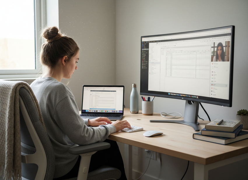 A Simple School Study Setup (Rent-to-Own 12 Months)