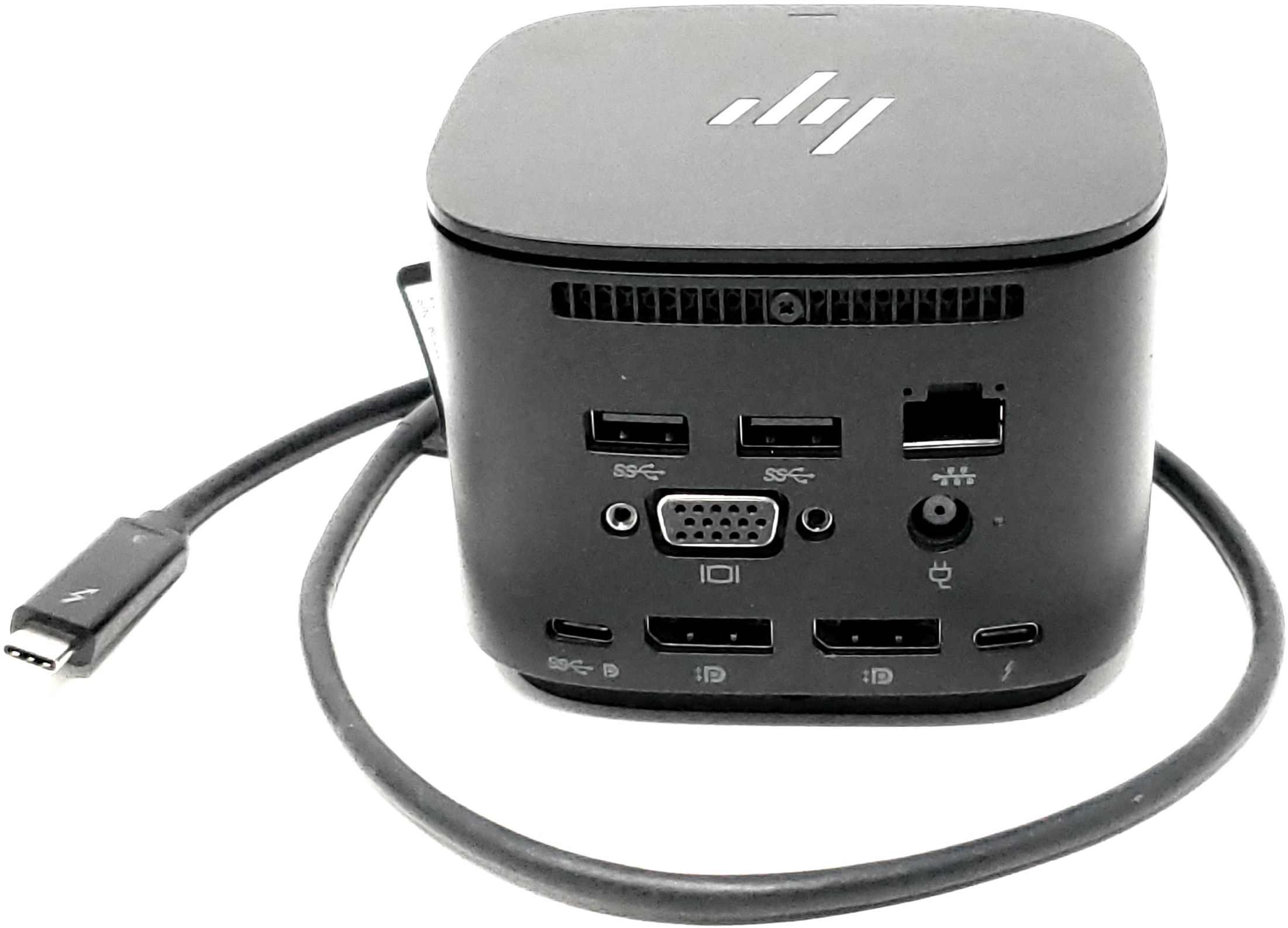 HP Thunderbolt Dock G2 – Dual Display USB-C Docking Station with 2×DisplayPort, USB & Ethernet, Power Supply