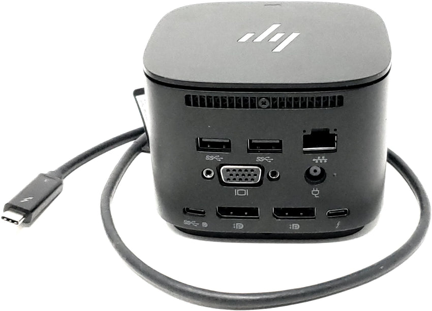 HP Thunderbolt Dock G2 – Dual Display USB-C Docking Station with 2×DisplayPort, USB & Ethernet, Power Supply