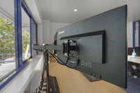 Lenovo ThinkVision T24i-10 24" FHD Professional Tri-Monitor System with Arm & Cables (Refurbished)
