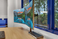 Dell UltraSharp U2520D 25" 2K QHD Dual Monitor Bundle with Arm & Cables (Refurbished)